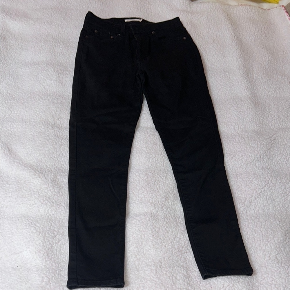 Levi's Black Skinny Jeans Modern Fit